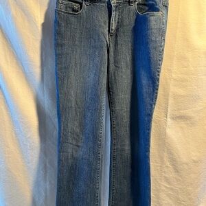 Christopher & Banks Blue Straight Leg Jeans